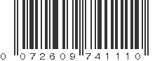 UPC 072609741110