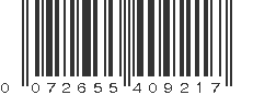 UPC 072655409217