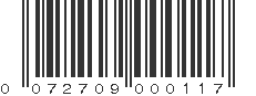 UPC 072709000117