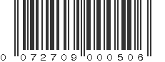 UPC 072709000506