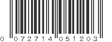 UPC 072714051203