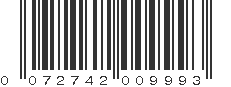 UPC 072742009993