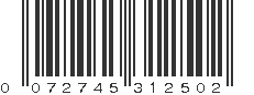UPC 072745312502