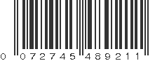 UPC 072745489211