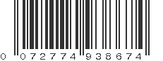 UPC 072774938674