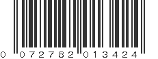 UPC 072782013424