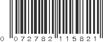 UPC 072782115821