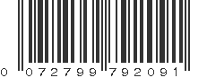 UPC 072799792091