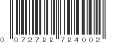 UPC 072799794002