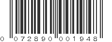 UPC 072890001948