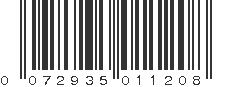 UPC 072935011208