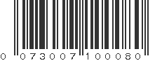 UPC 073007100080