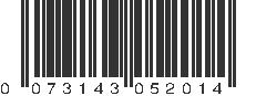 UPC 073143052014