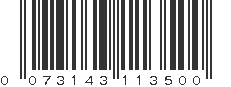 UPC 073143113500