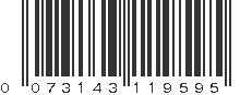 UPC 073143119595