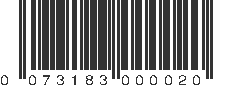 UPC 073183000020