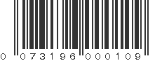 UPC 073196000109