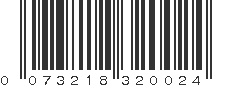 UPC 073218320024