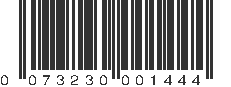 UPC 073230001444