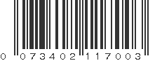 UPC 073402117003