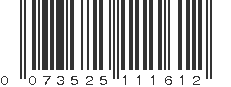 UPC 073525111612