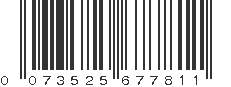 UPC 073525677811