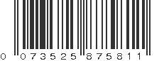 UPC 073525875811