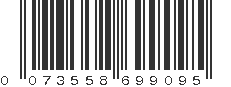 UPC 073558699095