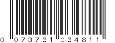 UPC 073731034811