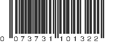 UPC 073731101322