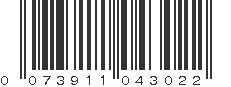 UPC 073911043022