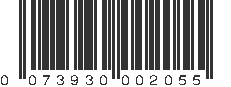 UPC 073930002055