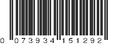 UPC 073934151292