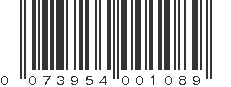 UPC 073954001089