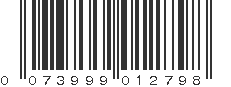 UPC 073999012798