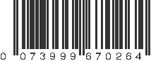 UPC 073999670264