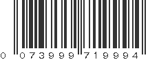 UPC 073999719994