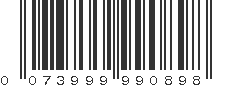 UPC 073999990898