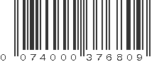 UPC 074000376809