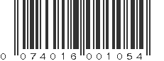 UPC 074016001054