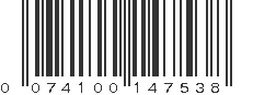 UPC 074100147538