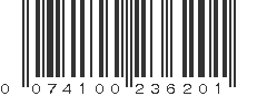 UPC 074100236201