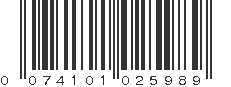 UPC 074101025989