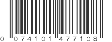 UPC 074101477108