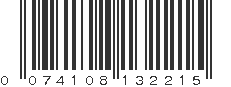 UPC 074108132215