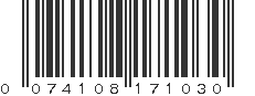 UPC 074108171030