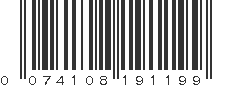 UPC 074108191199