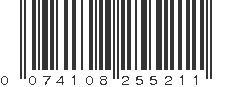 UPC 074108255211