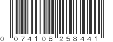 UPC 074108258441