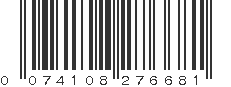 UPC 074108276681